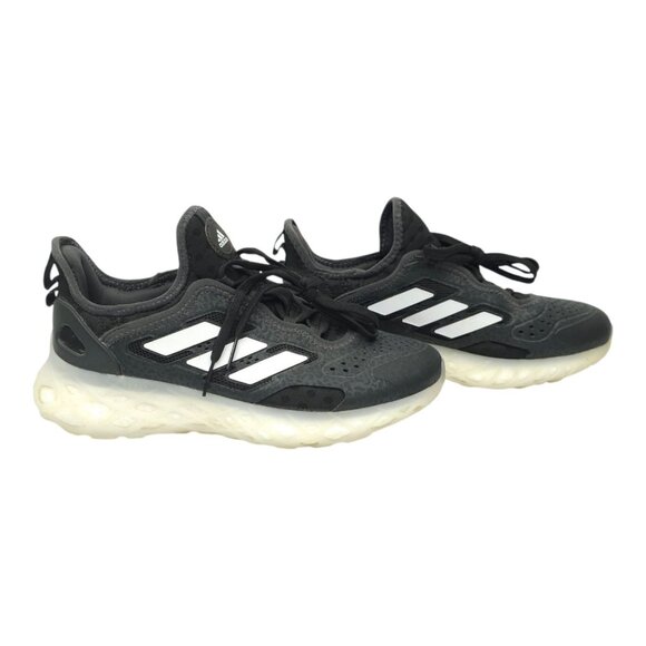 Adidas Web Boost Running Shoe Womens Size 7 Sneakers HP3324 Black Leopard - Picture 10 of 16